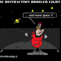 Distraction Broiler Light