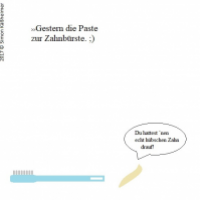 Gestern im Badezimmer