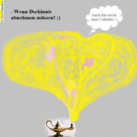 Dschinnis Problem ohne Bikinifigur