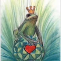 Frosch Liebe