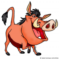 Pumbaa Warzenschwein