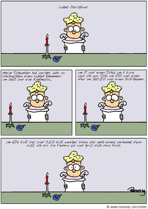 Cartoon: liebes Christkind 1