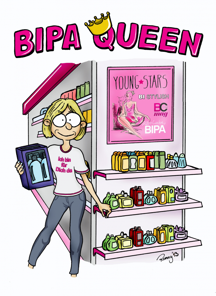 Cartoon: BIPA Queen Eva 'Schwiegermutter' 1