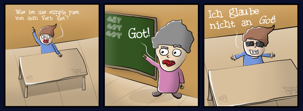 Comic: Englischunterricht 1