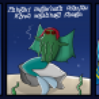 Cthulhu die Meerjungfrau