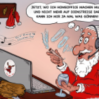 Weihnachten im Homeoffice