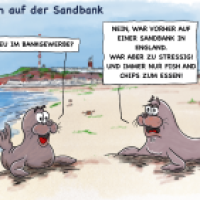 Auf der Bank