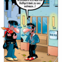 Cartoon von Stefan Bayer: Heißgetränk (frisch!)
