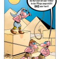 Cartoon von Stefan Bayer: Pflege