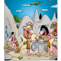 Cartoon von Stefan Bayer: Wärmepumpe