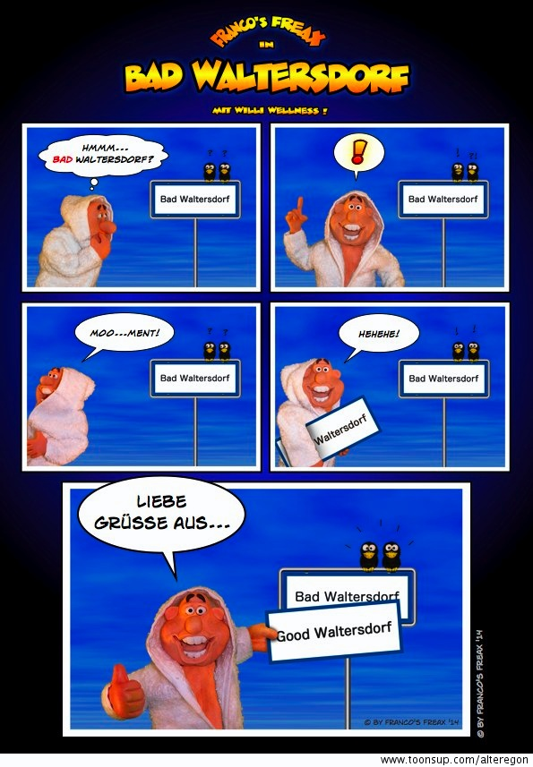 Comic: Bad Waltersdorf Wellness 1
