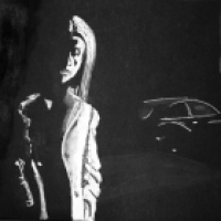 Die Frau um die Ecke