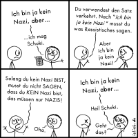 Kein Nazi, aber...