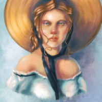 digitale Portrait Studie