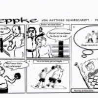 Steppke als Boxer