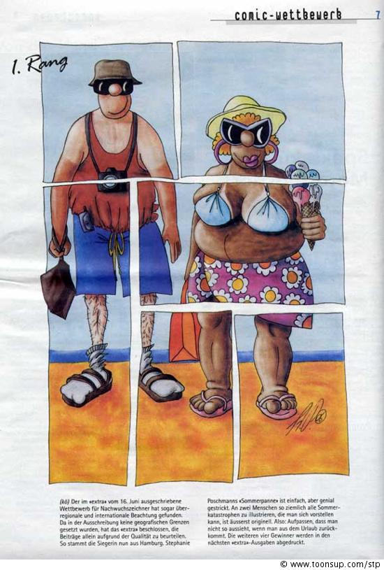Cartoon: Sommerpanne 1