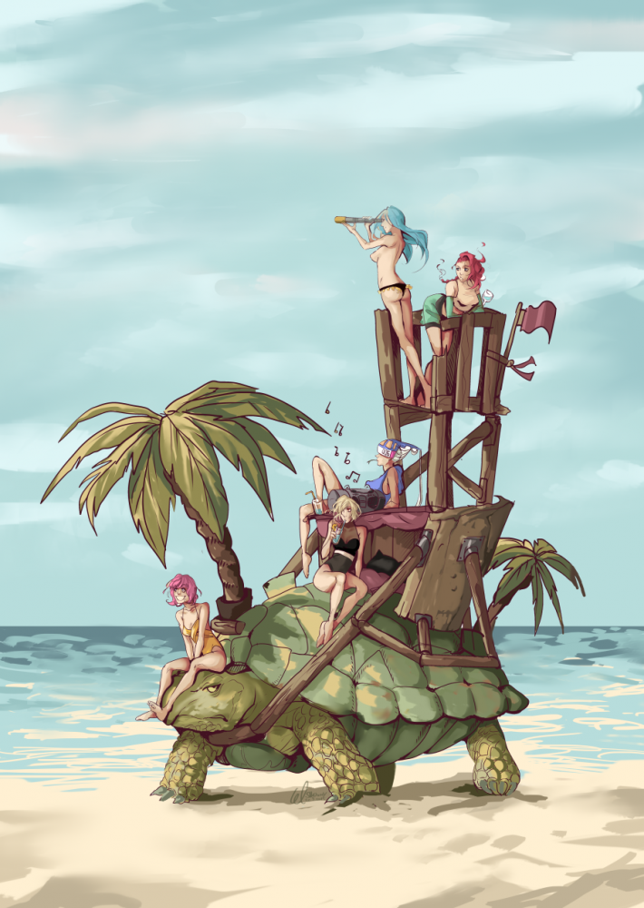 Illustration: This tortoise is not amused 1