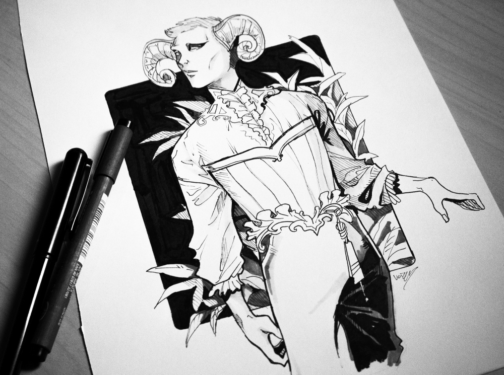 Illustration: Inktober 2018 6