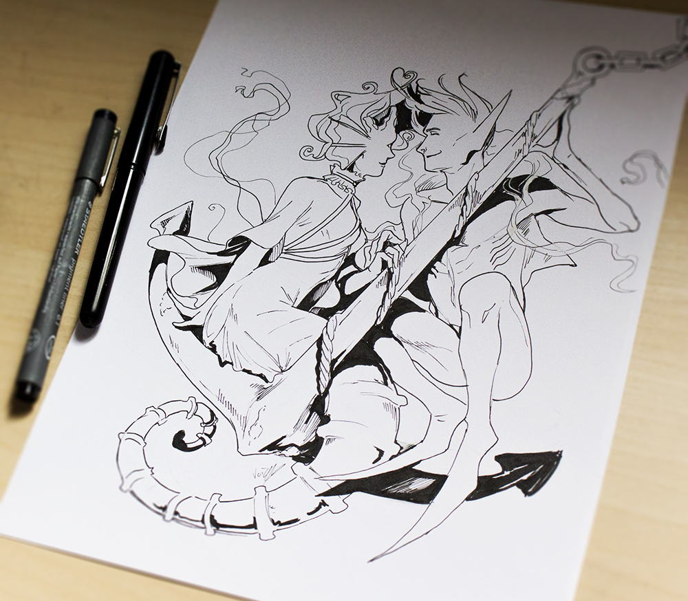 Illustration: Inktober 2018 9