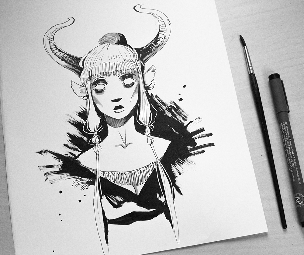 Illustration: Inktober 2018 26