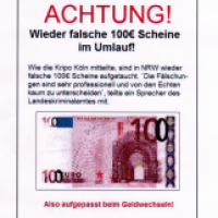 Vorsicht Falschgeld