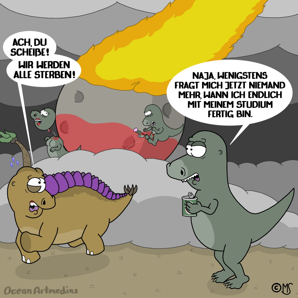 Cartoon: Studium 1