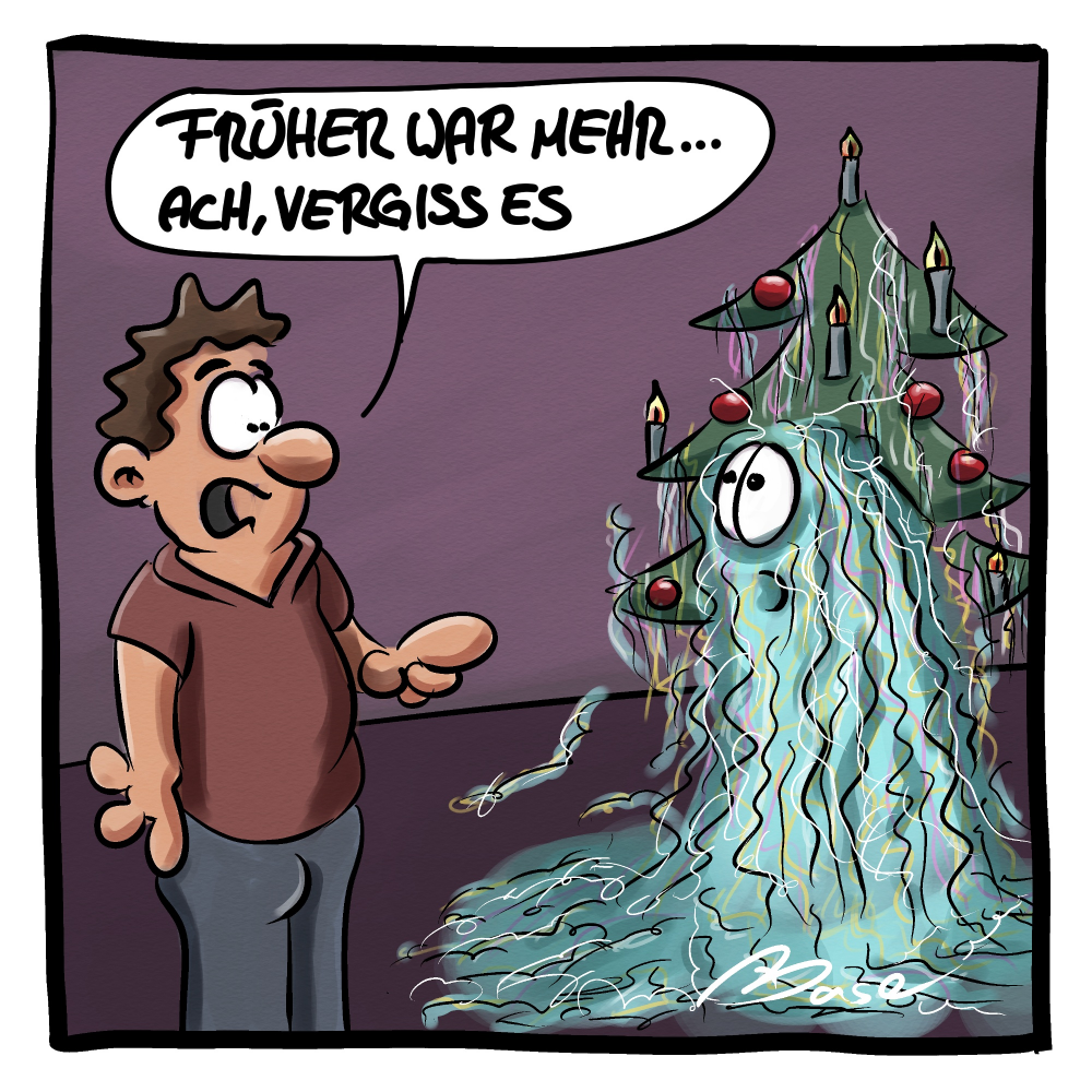 Cartoon: Früher war mehr Loriot 1