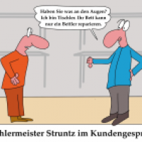 Tischler und Bettler