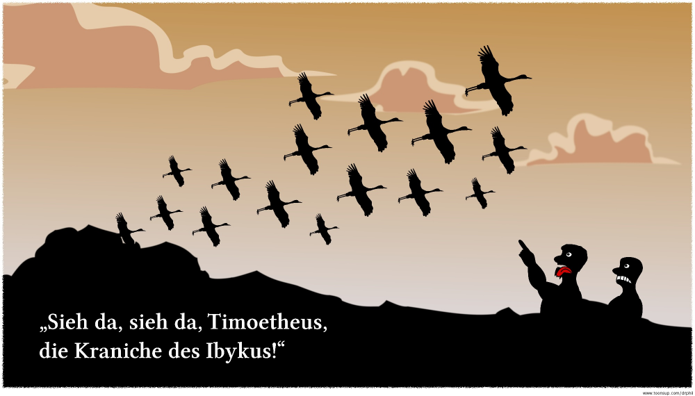 Illustration: Sieh da, sieh da, Timotheus 1