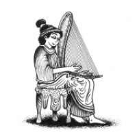 MV - Harfenspielerin (griech.)