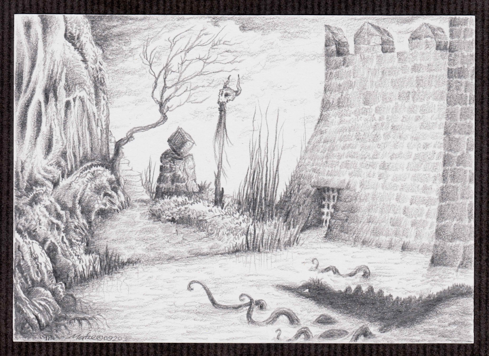 Anderes: »Creepy Pond« - SKETCH - Beyond The Pond ... 1