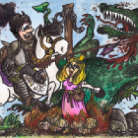 Ritter, Prinzessin & Drache ...