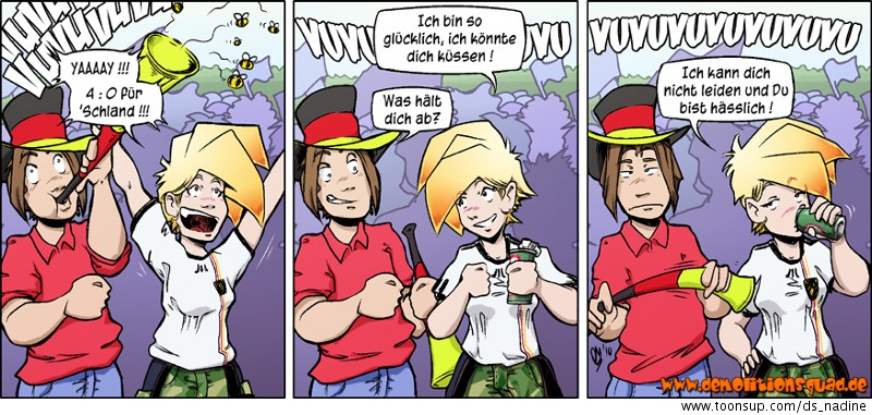 Comic: Fussballfreude 1