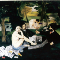 Nach dem Frühstück im Freien