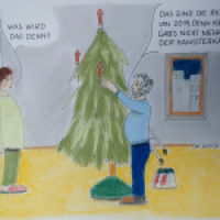 Upventskalender Weihnachtsdeko