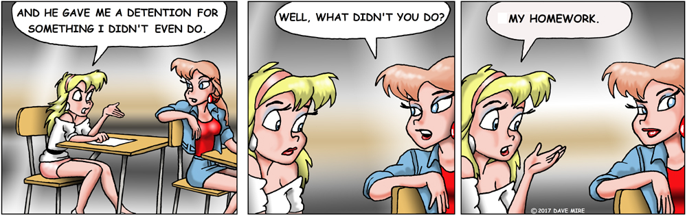 Comic: Pep Squad - unfair? 1