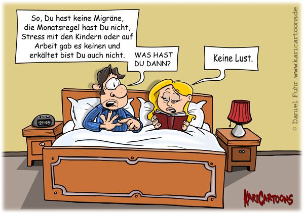 Cartoon: Keine Lust 1