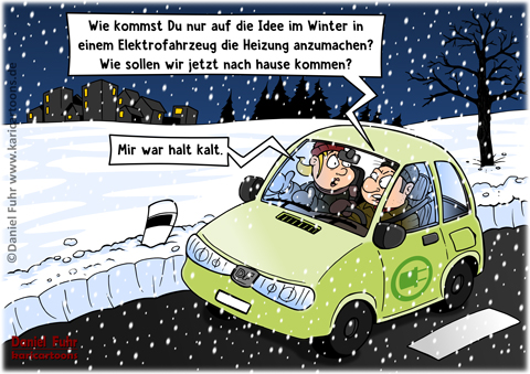 Cartoon: Heizung einschalten 1