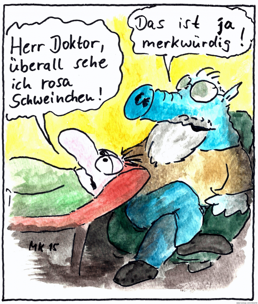 Cartoon: Merkwürdig 1