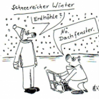 Januar im Gebirg