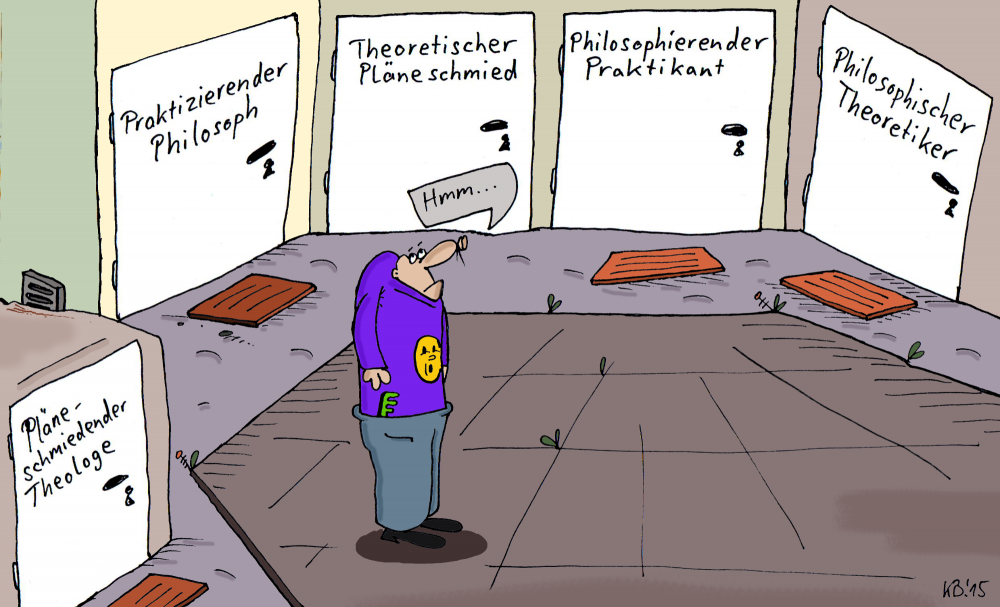 Cartoon: Hmm ... 1
