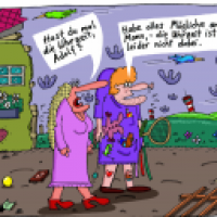 Unterwegs mit einer Dame