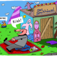 sitzend