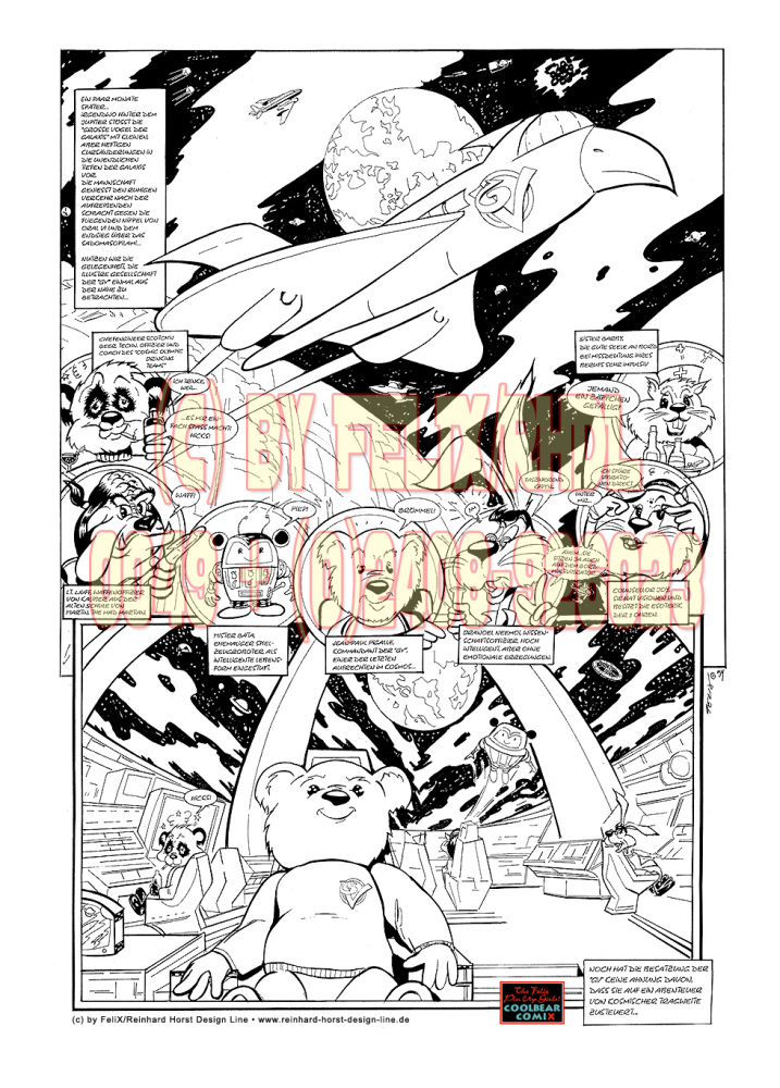 Comic: FeliX Presents: CoolBear ComiX für Plüsch, Power & Plunder 1