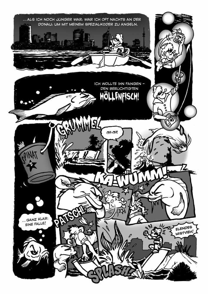 Comic: Der Höllenfisch 2