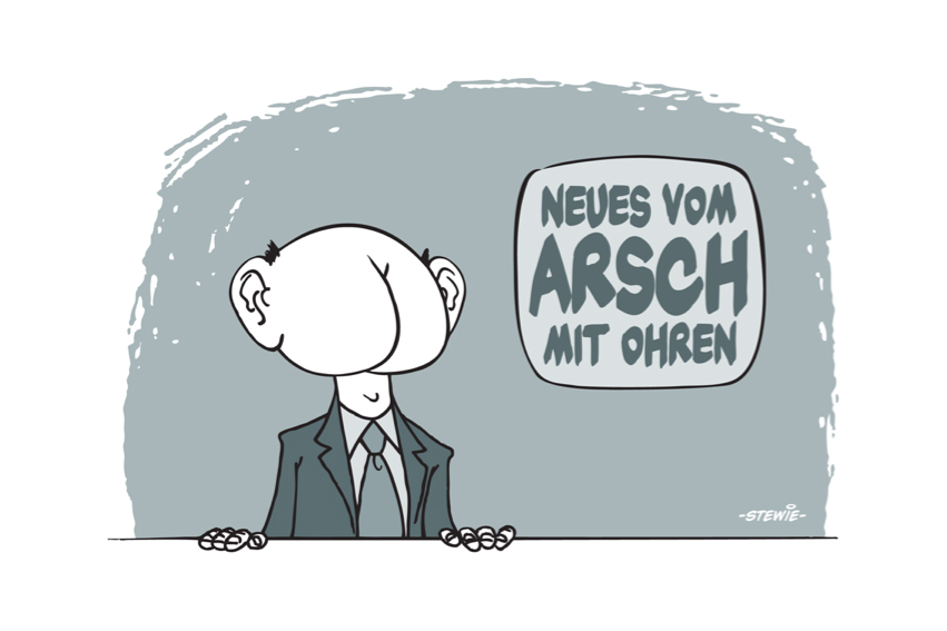 Cartoon: ?Neues vom Arsch mit Ohren... 1