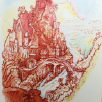 Mittelalterliches Städtchen