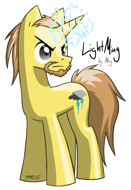 Concept Art / Character Design: WIP Art Battle Ponys 12