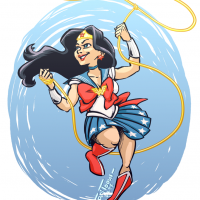 Illustration: DC Sailor Senshis 2