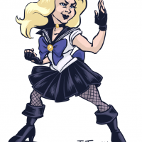 Illustration: DC Sailor Senshis 3